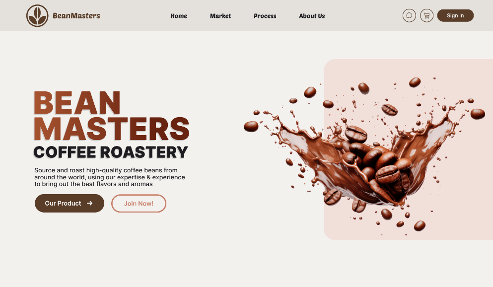 Bean Master's Website