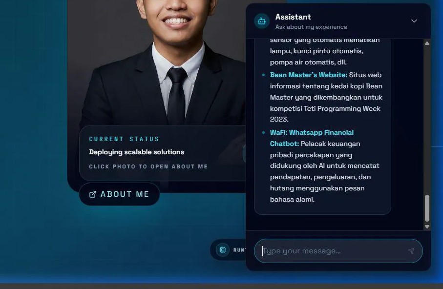 AI Portfolio Assistant